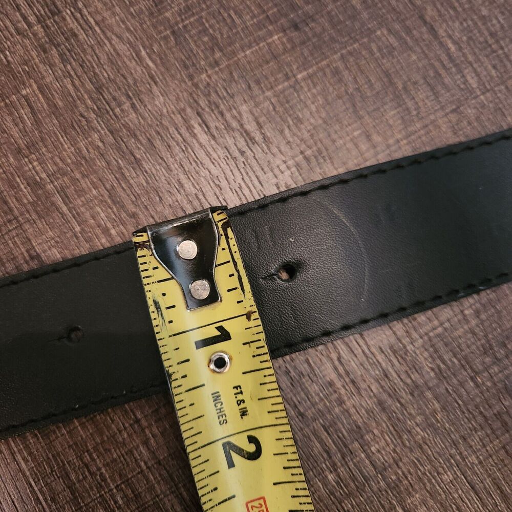 Belt With Buckle Women Black Western 30 inches S/M - Picture 4 of 4